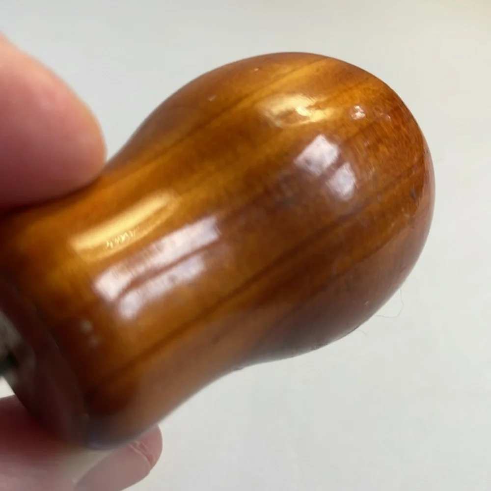 Pair Vintage Wood‎ Salt & Pepper Shakers